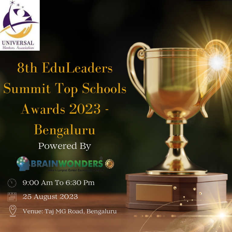 8th EduLeaders Summit Top Schools Awards 2023 - Bengaluru_